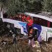 Yozgat'ta feci kaza! Yolcu otobüsü şarampole yuvarlandı: 12 ölü, 19 yaralı