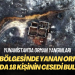 Yunanistan’ın Meriç Bölgesi’nde yanan ormanlık alanda 18 kişinin cesedi bulundu