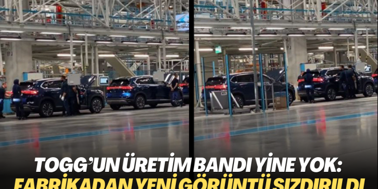 TOGG’un üretim bandı yine yok: Fabrikadan yeni görüntü sızdırıldı