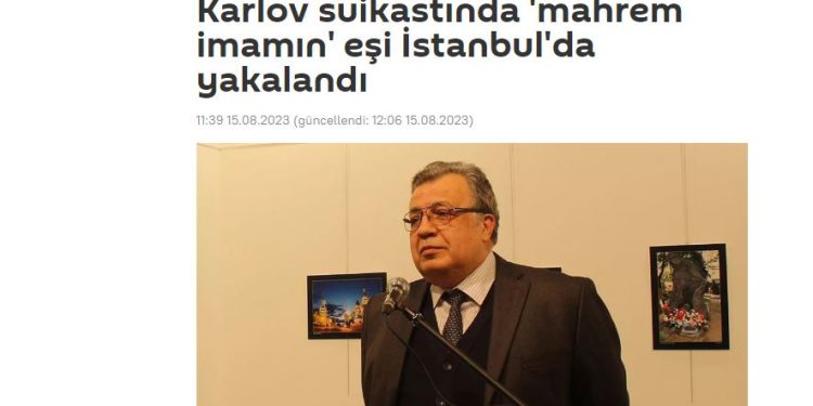 ‘Operasyonel’ Karlov haberi; Sputnik Türkiye, AKP rejimine çanak tutuyor