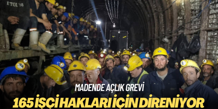 165 işçi hakları için direniyor