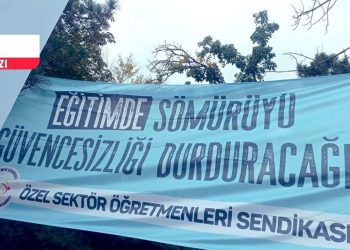 Özel sektör öğretmenlerinin mücadelesi