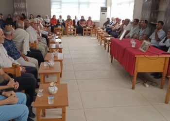 Eyüp Çelik’in taziyesine kitlesel katılım