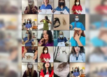 Hastanedeki şiddet protesto edildi: Hemşireler saçlarını kesti