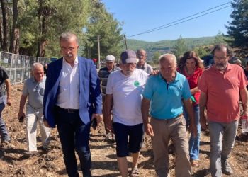 HDP ve Yeşil Sol Parti’den Akbelen’e ziyaret