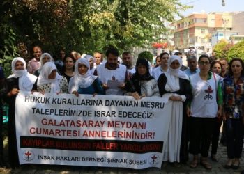 İHD: Galatasaray Meydanı Cumartesi Anneleri’ne açılsın