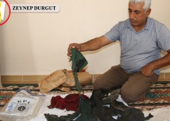 Yakılmış giysileri 8 yıl sonra 3 zarf içerisinde ailesine verildi