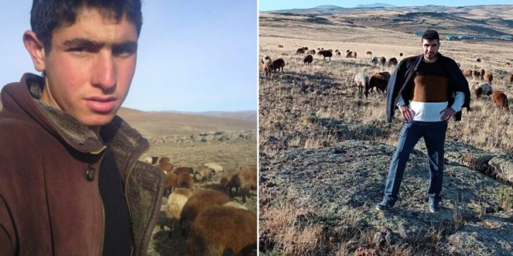 7 yıl sonra tahliye olan er Abdülillah Sarıtaş koyunları ve dağlarına kavuştu