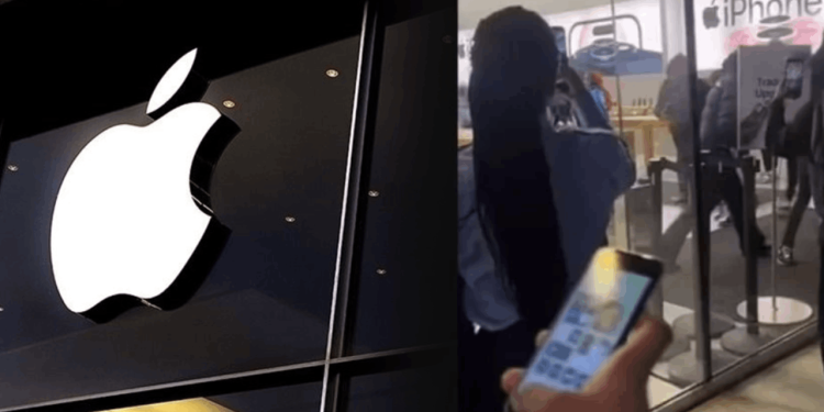ABD'de Apple mağazası yağmalandı