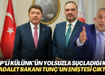 AKP’li Külünk’ün yolsuzla suçladığı kişi Adalet Bakanı Tunç’un eniştesi çıktı