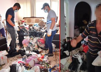 Adana’da bir evden 20 ton çöp çıktı; sahibi ‘yapmayın, bunlar yılların emeği’ dedi