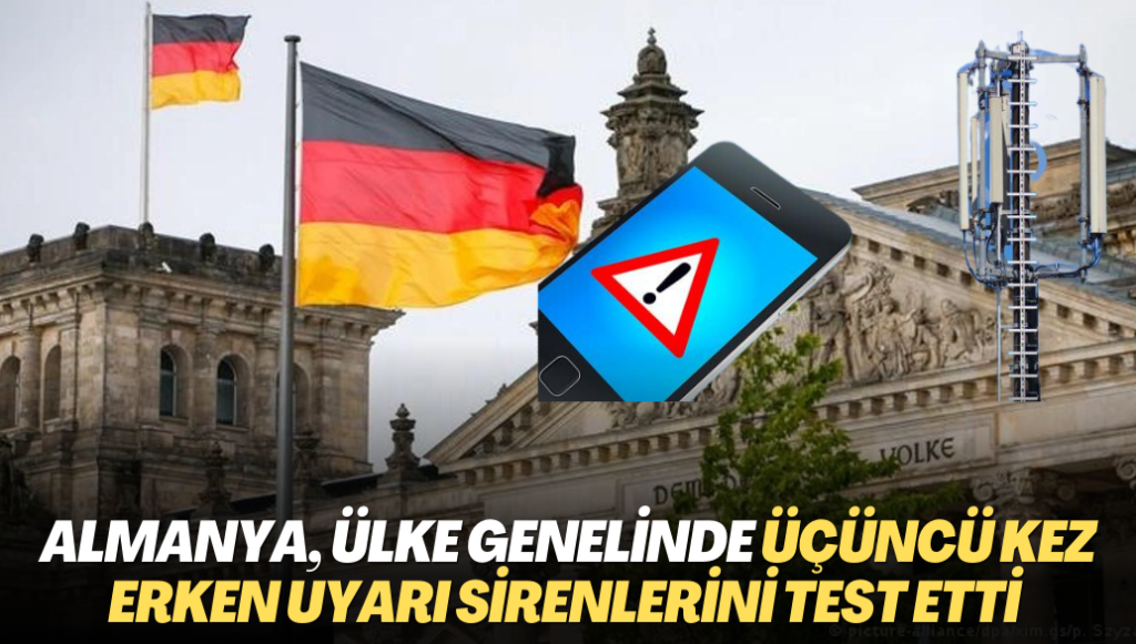 Almanya, ülke genelinde üçüncü kez erken uyarı sirenlerini test etti