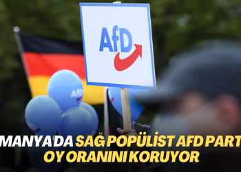 Almanya’da sağ popülist AFD partisi oy oranını koruyor