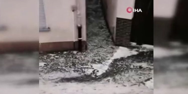 Almanya’da şiddetli fırtına ve dolu: 1 ölü