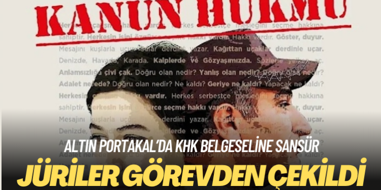 Altın Portakal jürileri, sansürlenen belgesel geri alınana kadar görevden çekildi