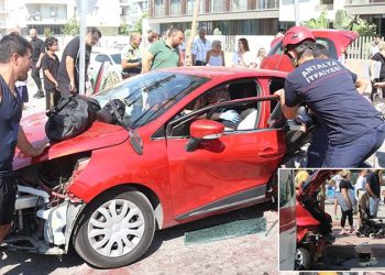 Antalyasporlu yıldızın ailesi kaza geçirdi; ambulansta kalbi iki kez duran Naldo'nun 4 yaşındaki oğlu 48 saat uyutulacak