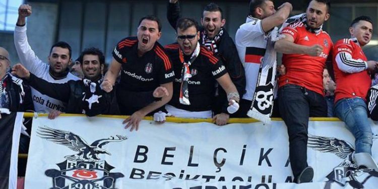 Club Brugge-Beşiktaş maçı öncesi 27 Türk taraftara gözaltı!