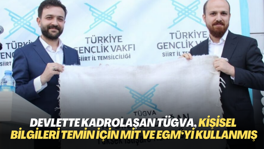 Devlette kadrolaşan TÜGVA, kişisel bilgileri temin için MİT ve emniyeti kullanmış