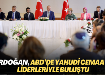Erdoğan, ABD’de Yahudi cemaati liderleriyle buluştu