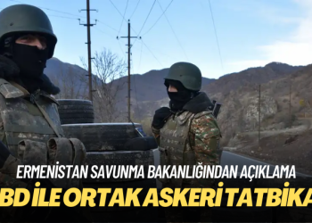 Ermenistan ve ABD’den ortak askeri tatbikat
