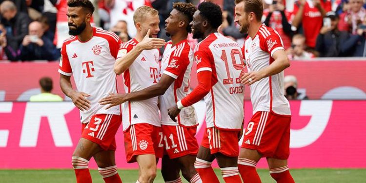 Galatasaray'ın rakibi Bayern Münih gol oldu yağdı