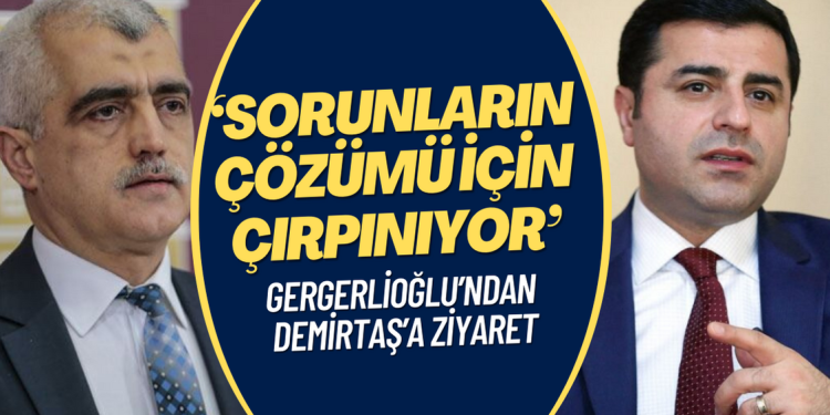 Gergerlioğlu Demirtaş ziyaretini anlattı: Sorunların çözümü için çırpınıyor