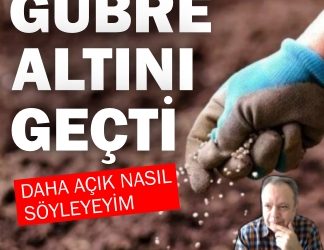 Gübre altını geçti! Daha açık nasıl söyleyeyim | Parametre