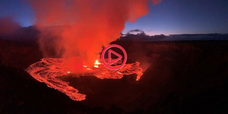 Hawaii'de volkanik patlama: Kilauea Yanardağı son iki yılda üçüncü kez faaliyete geçti