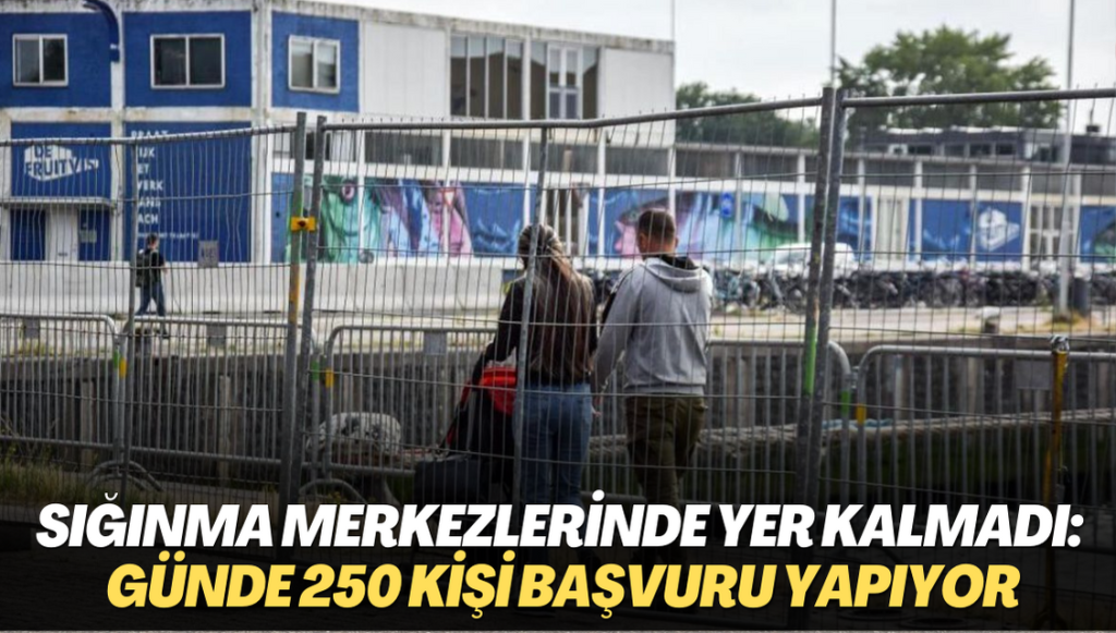 Hollanda’da sığınma merkezlerinde yer kalmadı: Günde 250 kişi başvuru yapıyor