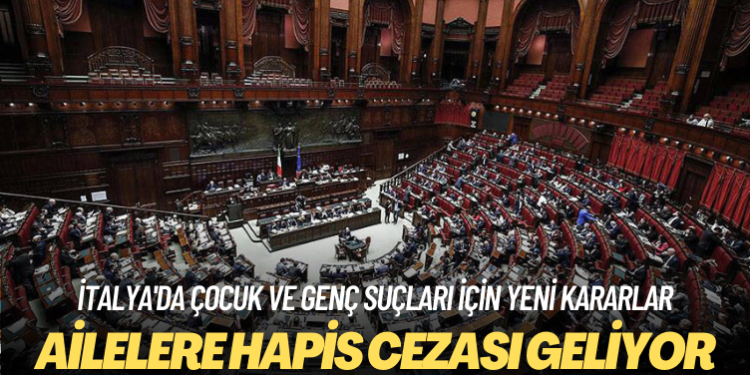 İtalya’da çocuk ve genç suçları için yeni kararlar: Ailelere hapis cezası geliyor