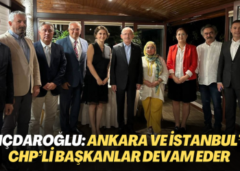 Kılıçdaroğlu: Ankara ve İstanbul’da CHP’li başkanlar devam eder, Konya alınmayacak bir yer değil