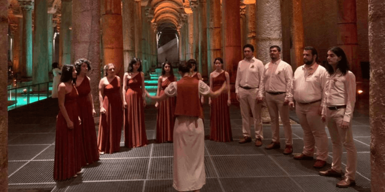 Koro İstanbul bugün 3'üncü kez Yerebatan Sarnıcı'nda sahne alacak