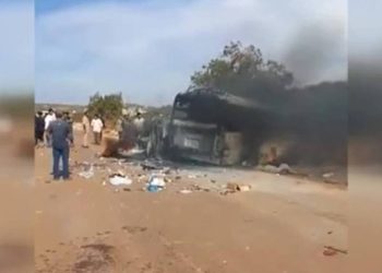 Libya'ya yardıma giden uluslararası ekip kaza yaptı: 7 kişi öldü, 15 kişi yaralandı