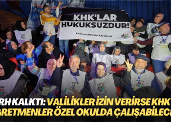 MEB şerhi kalktı: Valilikler izin verirse KHK’lı öğretmenler özel okulda çalışabilecek