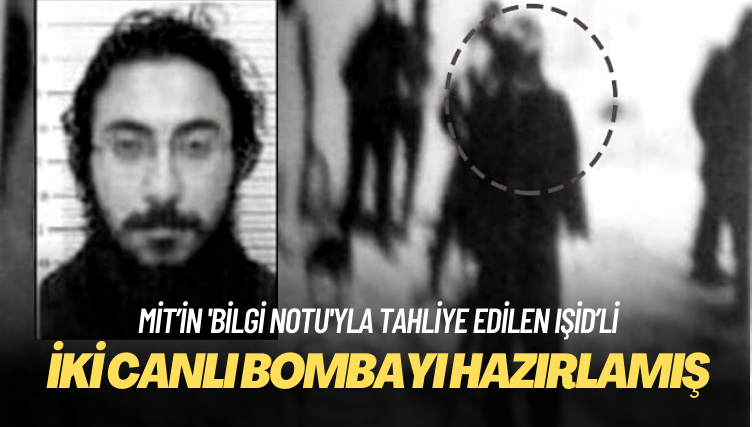 MİT’in ‘bilgi notu’yla tahliye edilen IŞİD’li 2 canlı bombayı hazırlamış