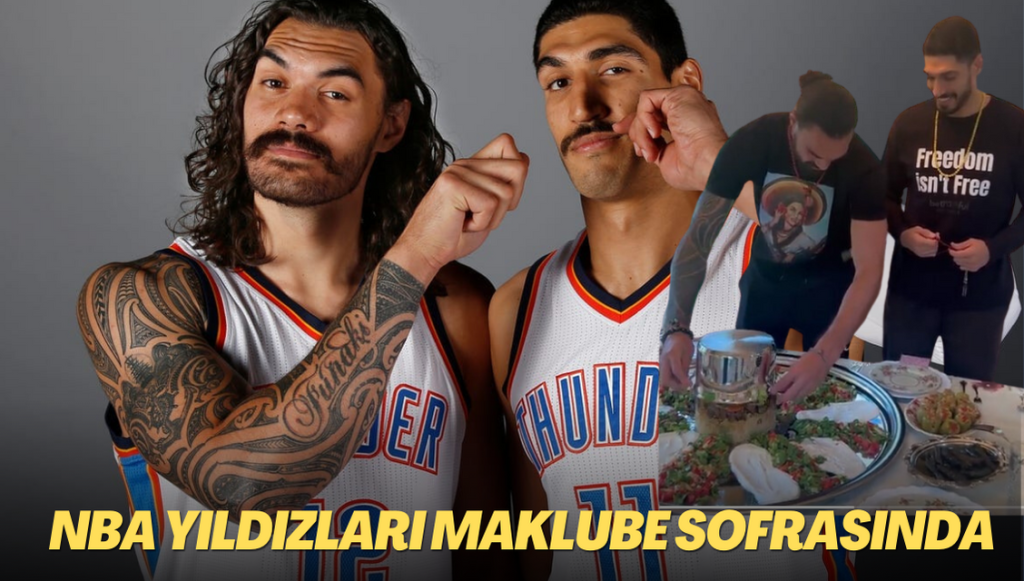 NBA yıldızları maklube sofrasında buluştu