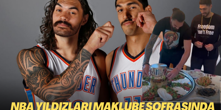 NBA yıldızları maklube sofrasında buluştu