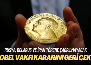 Nobel Vakfı kararını geri çekti