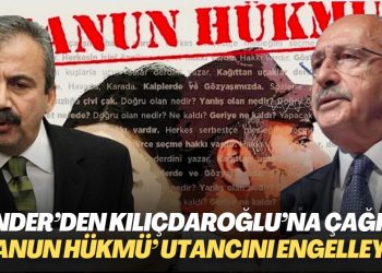 Sırrı Süreyya Önder’den Kılıçdaroğlu’na çağrı:‘Kanun Hükmü’ utancını engelleyin