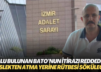 Suçu sabit görülen Bato’nun itirazı reddedildi: Meslekten atma yerine rütbesi sökülecek