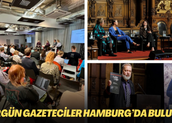 Sürgün gazeteciler Hamburg’da buluştu