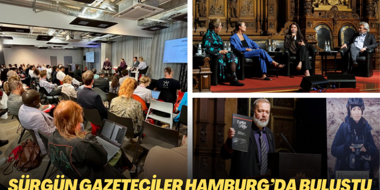 Sürgün gazeteciler Hamburg’da buluştu