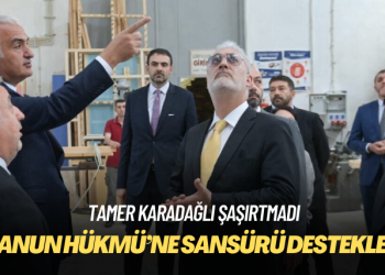 Tamer Karadağlı şaşırtmadı: Bakanlığımızın aldığı kararın arkasındayız