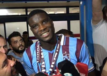 Trabzonspor'un yeni transferi Paul Onuachu şehre geldi