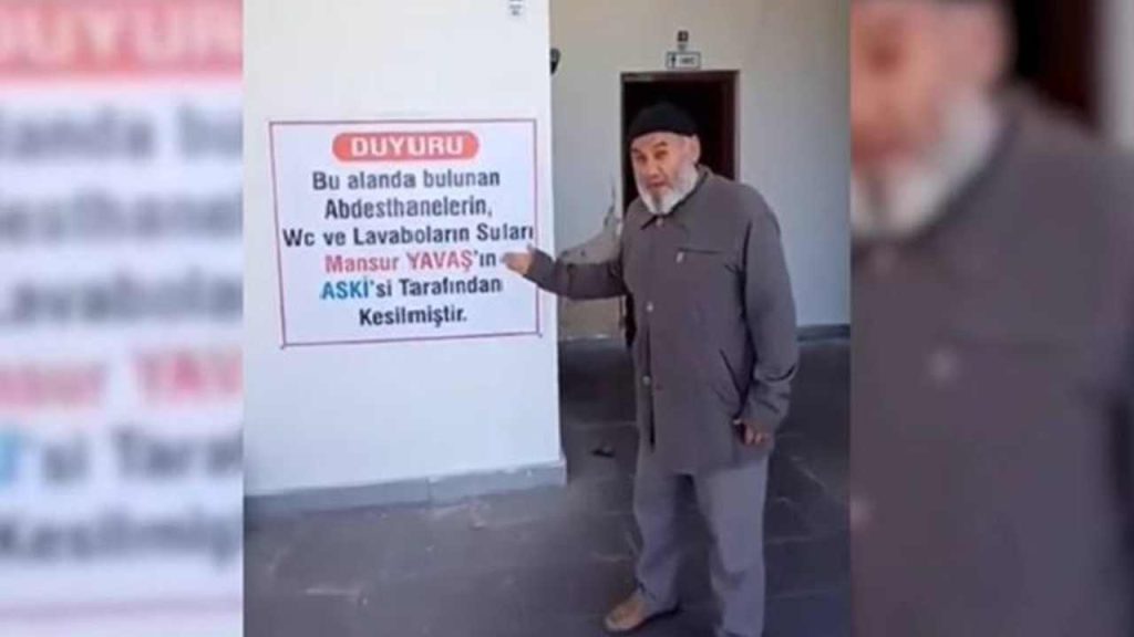 Türbenin suyunu kestiğini iddia etmişlerdi; Ankara Büyükşehir Belediyesi'nden yanıt geldi: Kaçak hat çekmişler