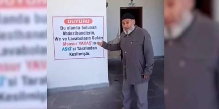 Türbenin suyunu kestiğini iddia etmişlerdi; Ankara Büyükşehir Belediyesi'nden yanıt geldi: Kaçak hat çekmişler