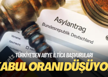 Türkiye’den AB’ye iltica başvurularında kabul oranı düşüyor
