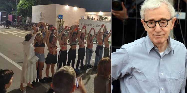 Venedik Film Festivali'nde Woody Allen protestosu: 'Tecavüzcü yönetmenlere spot ışığı yok'
