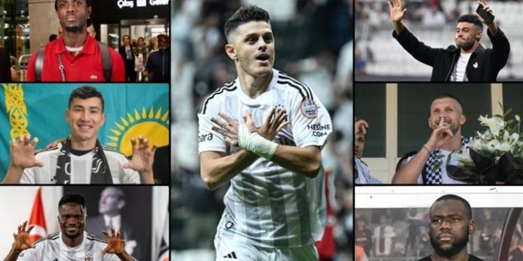 Yaz transfer döneminde Beşiktaş'tan kadroya 9 takviye