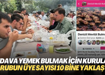 Denizli’de bedava yemek bulmak için kurulan grubun üye sayısı 10 bine yaklaştı